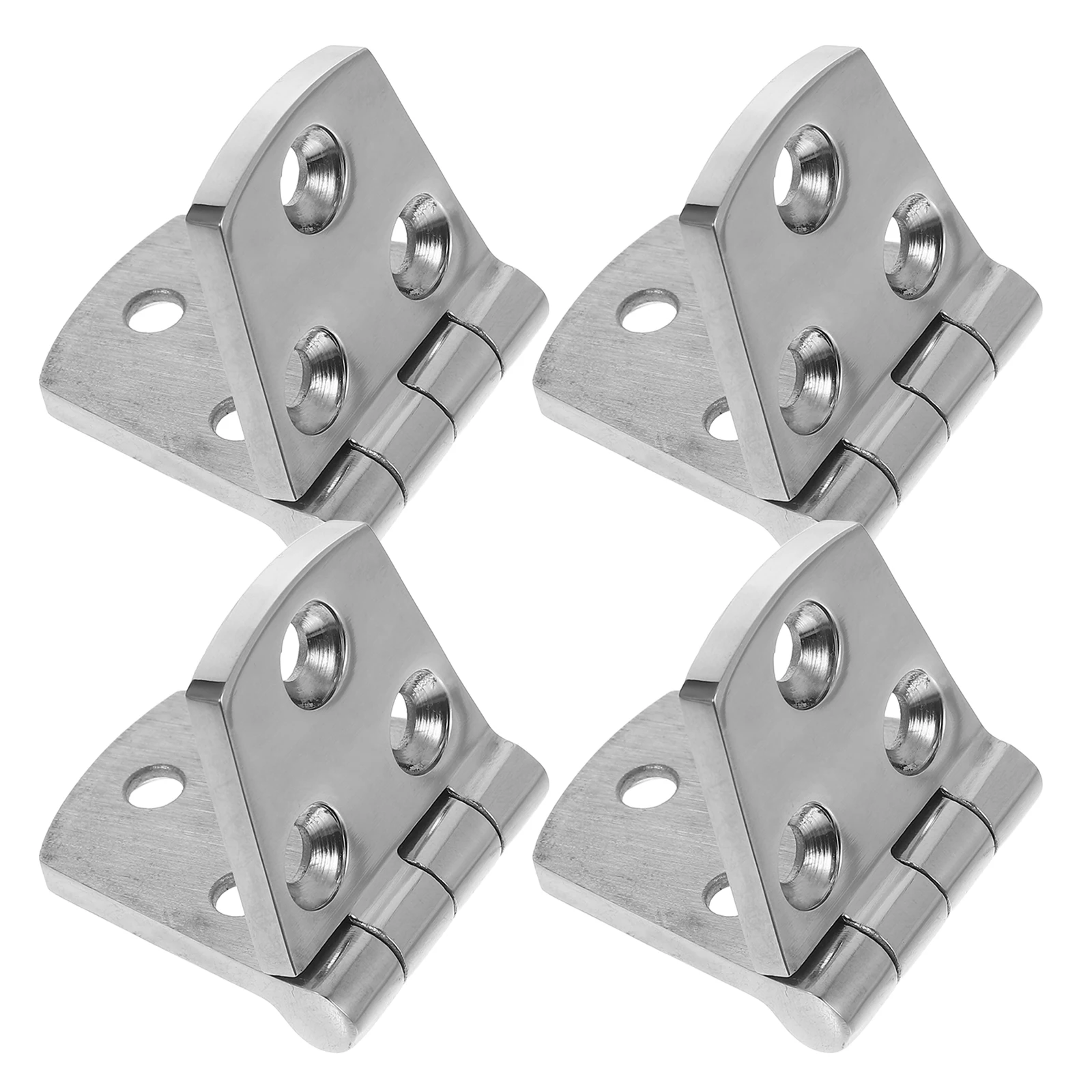 

4Pcs Heavy Duty Stainless Steel Marine Grade Boat Hatch Hinges Yacht Hardware Deck Accessories Flap Hinge Stainless Steel Hinges