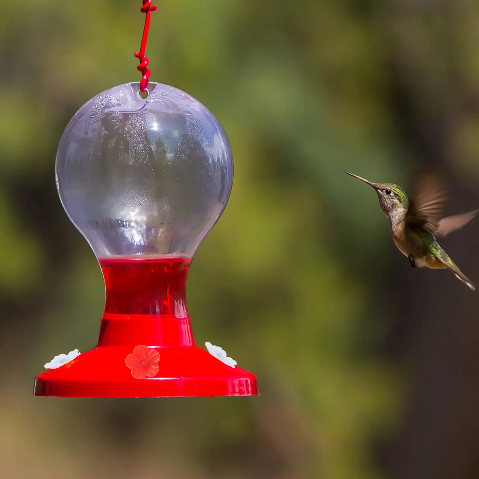 15 pièces de mangeoires pour oiseaux en forme de fleur, en plastique, créatives, pour canaris, perroquets, alouettes et petits oiseaux, pour l'alimentation décorative en extérieur.
