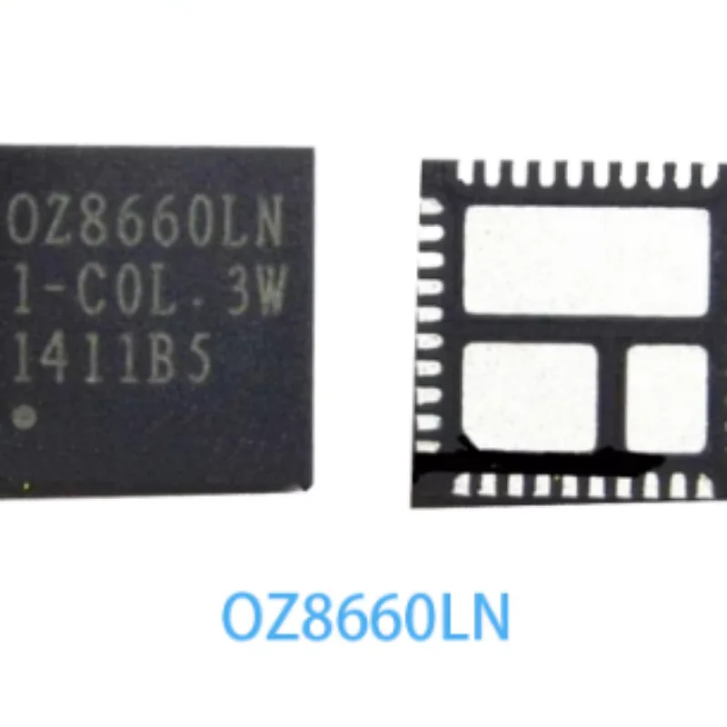 5PCS 100% New OZ8660LN 8660LN QFN-40 Chipset