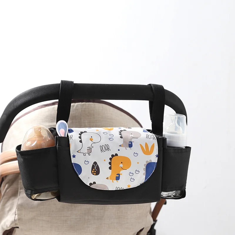Bolsa colgante para cochecito de bebé, bolsa de almacenamiento, bolsa colgante, gancho para coche BB, bolsa de almacenamiento para cochecito de bebé, accesorios, bolsa colgante para carrito anti