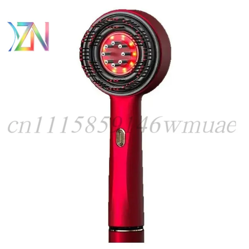 Scalp Electric Massage Comb Home Hair Nourishing Comb Kneading and Guiding Liquid Hair Growth Device Red Light Hair Care Comb Sc