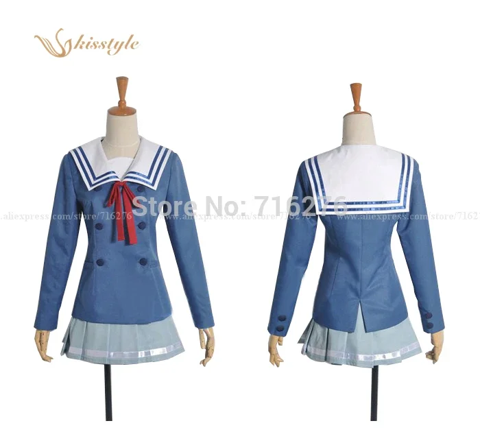 

Kisstyle модный костюм для косплея Kyokai no Kanata Beyond the Boundary Mitsuki Nas