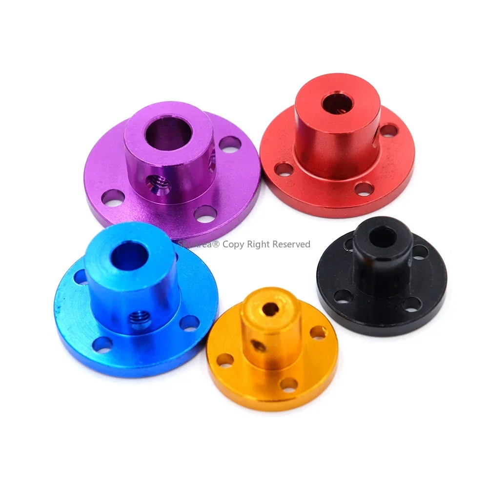 3 مللي متر/4 مللي متر/5 مللي متر/6 مللي متر/8 مللي متر سبائك الألومنيوم جامدة شفة اقتران دليل المحرك مقرنة رمح موصل