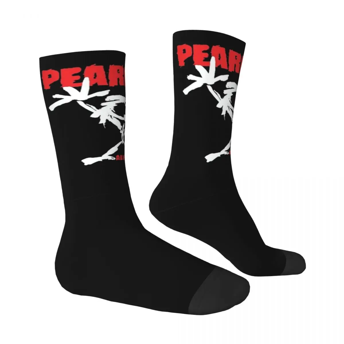 Men Socks Pearls Jam live music band Stockings Autumn Casual Quality Socks Graphic Skateboard Anti Skid Socks