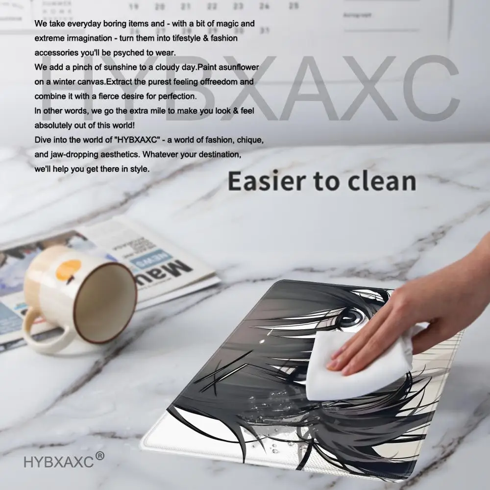 فتاة حلوة ومشمسة الرسوم المتحركة أنماط جميلة مكتب الكمبيوتر حصيرة الجدول لوحة الماوس الصغيرة وسادة الكمبيوتر المحمول ديكور نونسليب