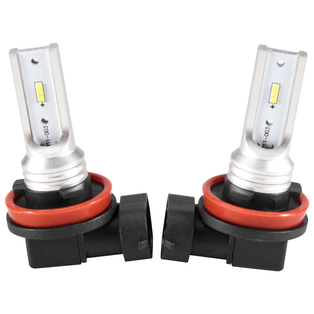 Lâmpada de nevoeiro LED de alta potência, lâmpada branca fria, H8, H11, H16, Csp-Y11, 6500K, Pack of 2