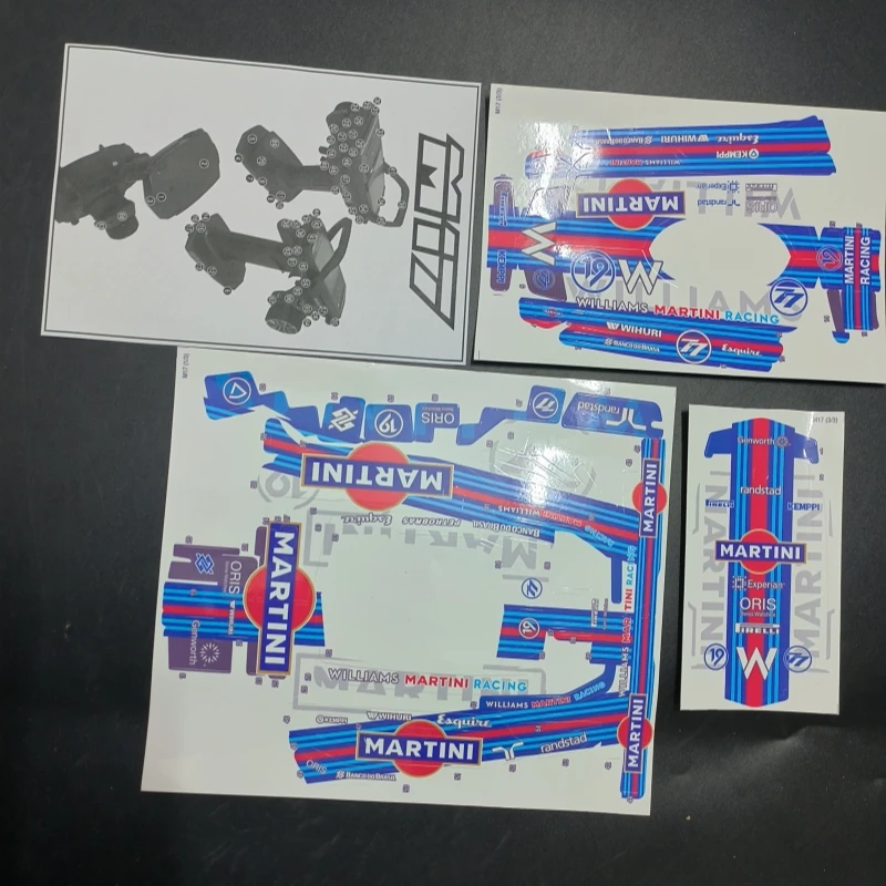 RC Radio Martini Stickers Decals fit Sanwa M17 Futaba 7PXR/10PX