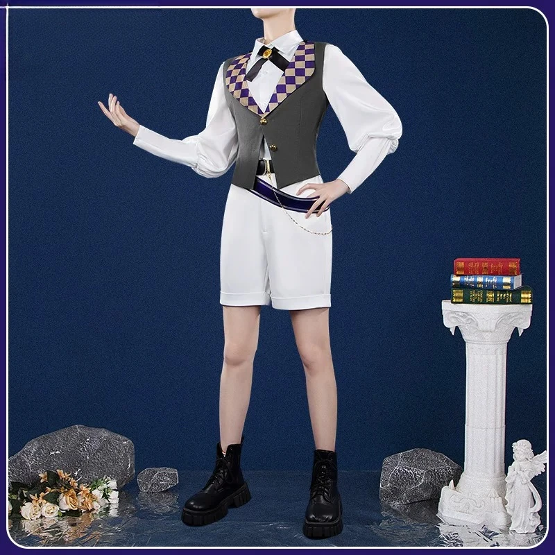 

Dragon Raja: Cassell's Gate Lu Mingze Royal Court Twin Radiance Cosplay Costume High Quality Outfit Full Set Halloween Carnival