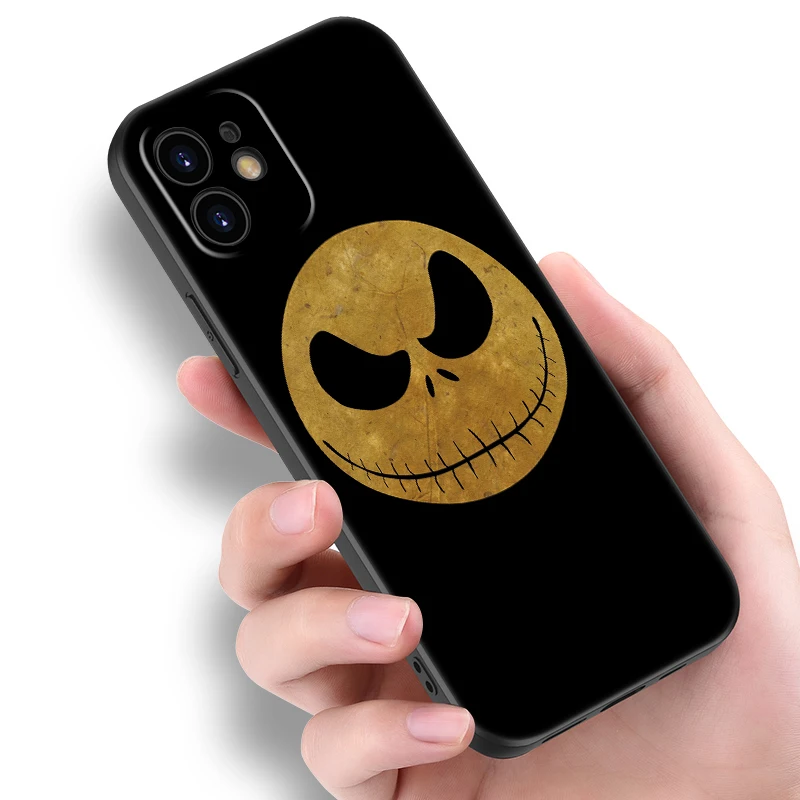 Jack Skellington Black Phone Case For Honor 200 90 Lite X7B X6 X8B X6A X6S X7A X8A X9A X9B X5 Plus 70 20Pro 10Lite Cartoon Cover