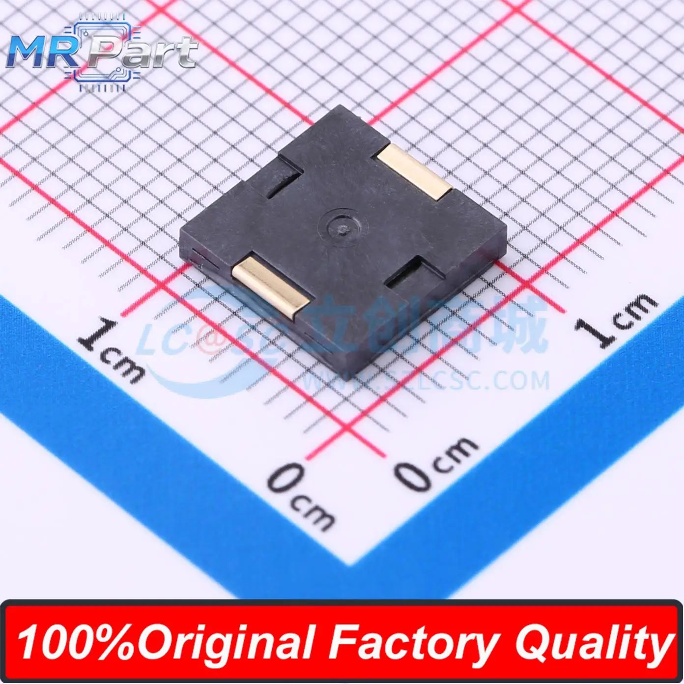 10Pieces Original PKMCS0909E4000-R1 Passive Buzzer External Drive Sounder Piezoelectric 12.5V 4kHz 2-SMD 9x9x1.9mm