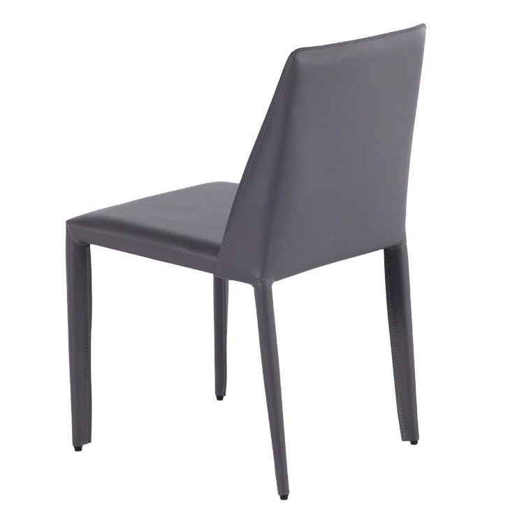 

Nodric Modern High Back Leather Dining Room Luxurious Kitchen Dining Chairs for Home or Hotel Table for Apartment Use