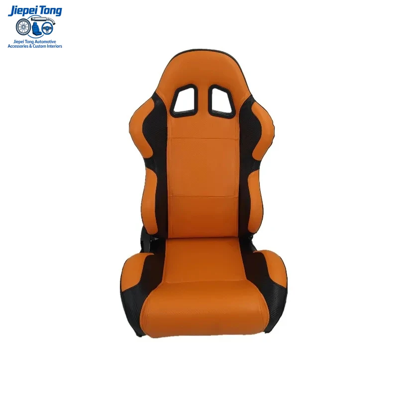 

Universal Recumbable Black PVC Carbon Exterior Leather Barrel Racing Seat