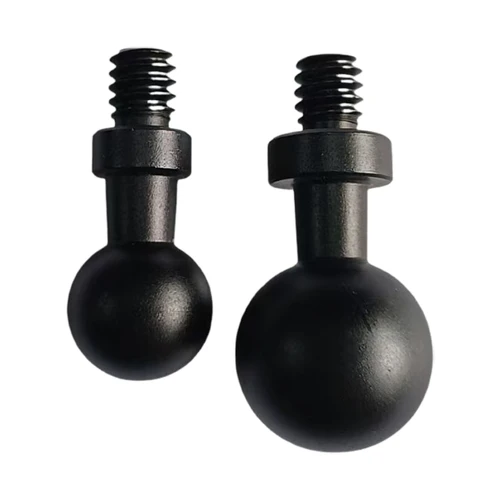 Imagen 2 del producto Aleación de aluminio 13mm/15mm/17mm/20mm/25mm cabeza de bola 1/4 tornillo adaptador de soporte de cámara cabeza de bola tornillo tuerca accesorios de fotografía