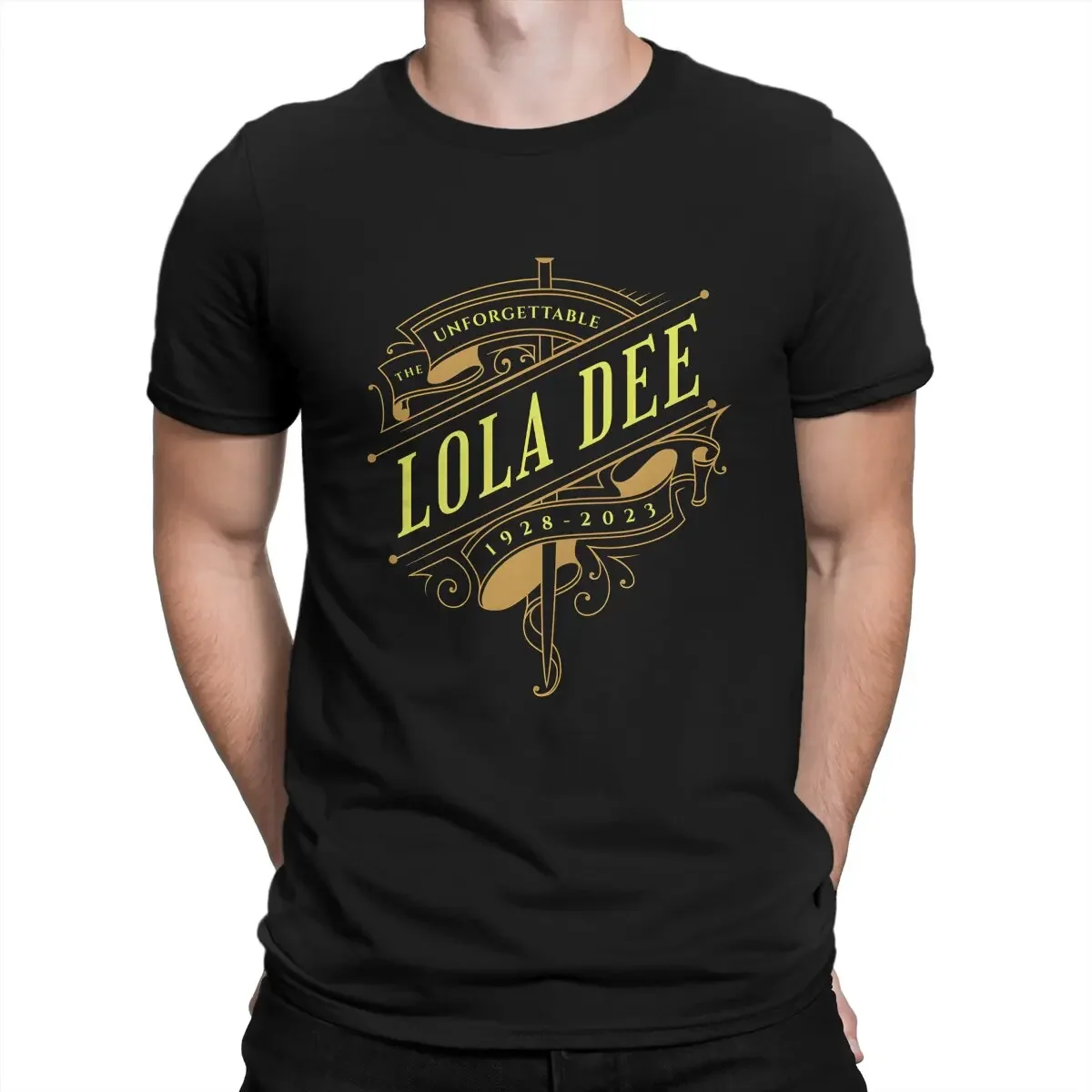 Lola Dee Men's TShirt Logo Individuality T Shirt Original Streetwear New Trend