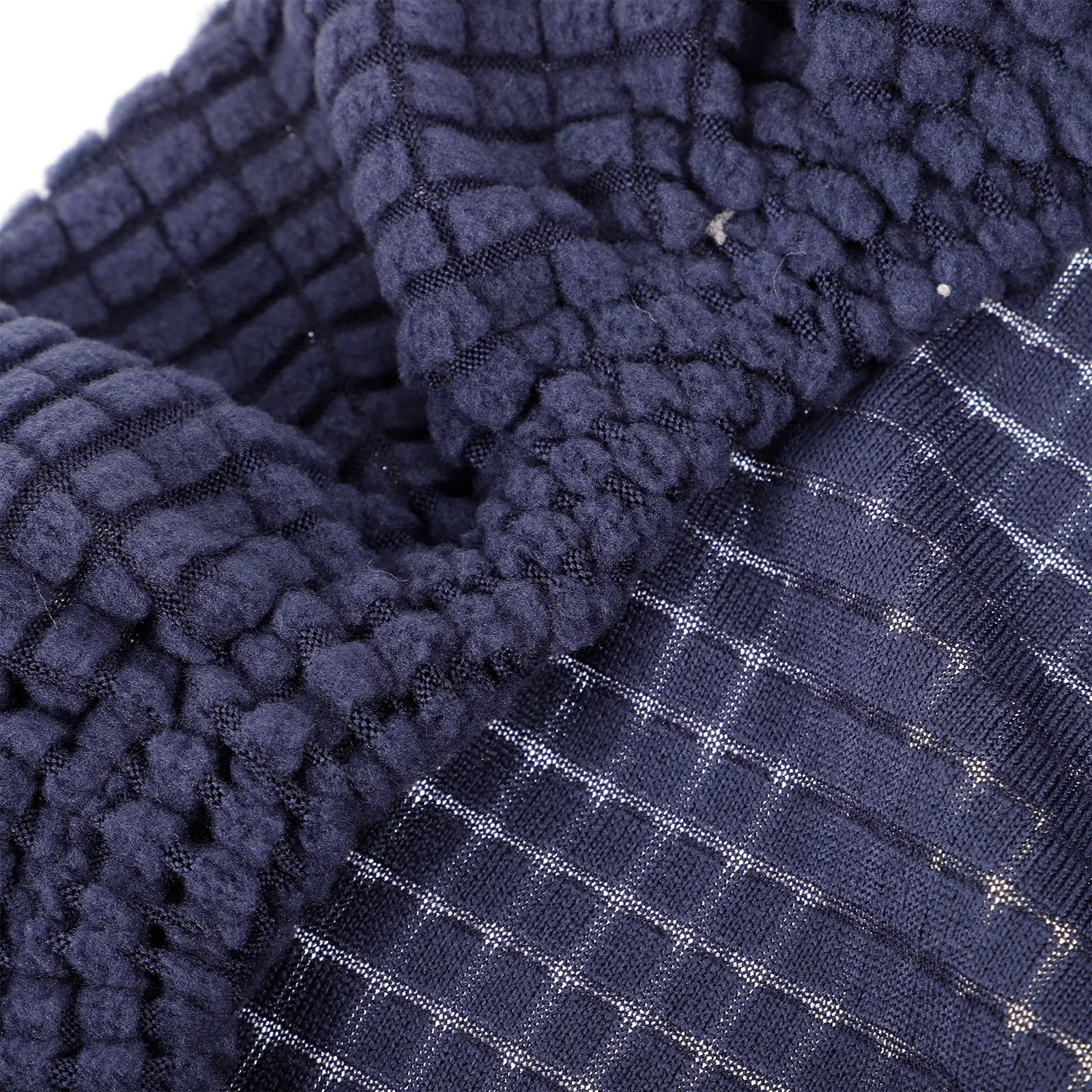 1 قطعة كرسي مستدير مرن للاستخدام المنزلي واقي غبار من البوليستر غطاء مقعد غرفة الطعام قابل للطي حديقة قابلة للتمدد #4