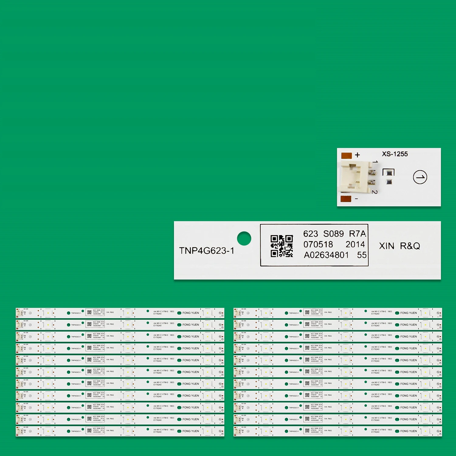 

Лента светодиодной подсветки для Panasonic TX-55EX600E TX-55EX580B TX-55EX613E TNP4G623-1 MVCVTN-0 1803 E179240 TX-FZL55FFAA TX-FZL55FHAA