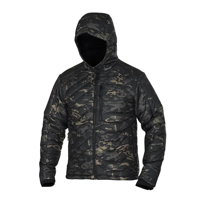 Outdoor Skiing Suit Thermal Insulation Anti Splashing Tactics Camouflage Cotton Suit Men's Winter Jacket