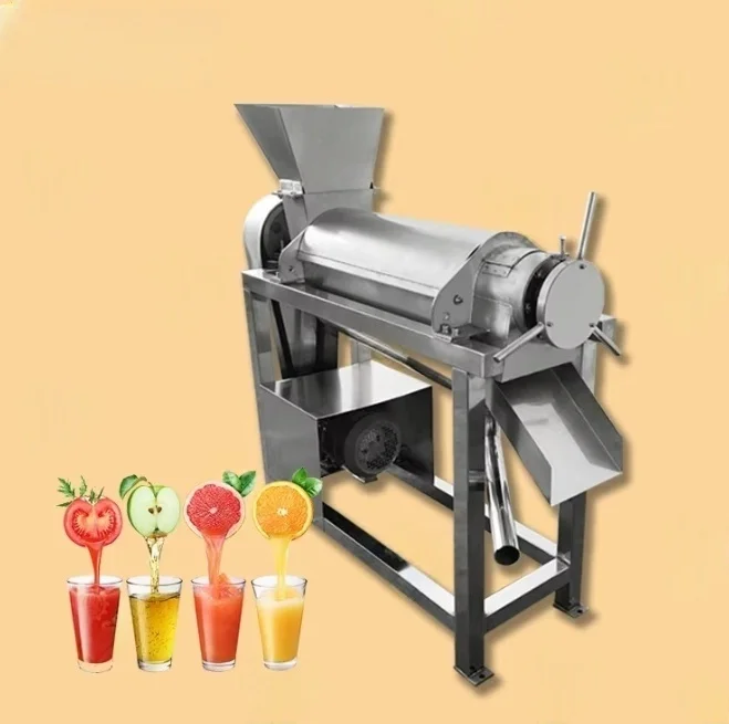 

304 Stainless Steel Screw Industrial Juice Extractor Lemon Juice Extractor
