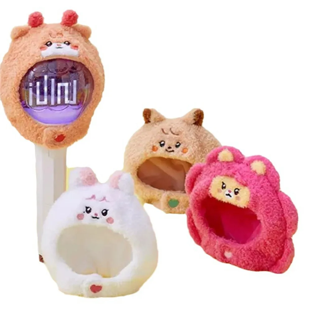 Kpop (G)I-DLE Plush Lightstick Cape Soyeon Miyeon Minnie YUQI SHUHUA Star Peripheral Decorative Protective Cover Fans Gifts