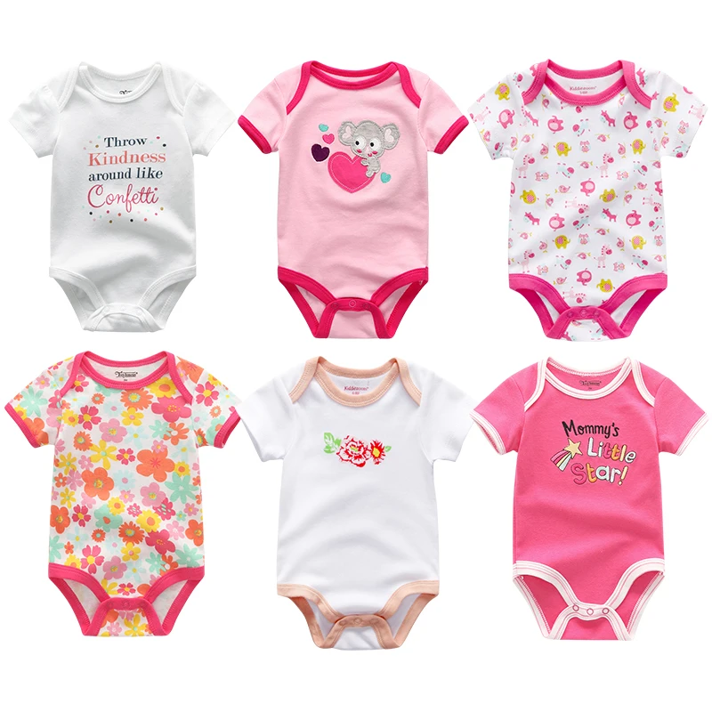 2022 Newborn Fall Clothes Baby Boy Jumpsuit Cartoon Print Infant Bodysuit 0-24 Months Girl Toddler Romper Wholesale Cheap Stuff