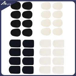 1 Pack 8PCS Alto/Tenor Saxophone Clarinet Mouthpiece Cushion Food-Grade Patches Pads Thick Rubber Strong Adhesive 0.3mm 0.8mm