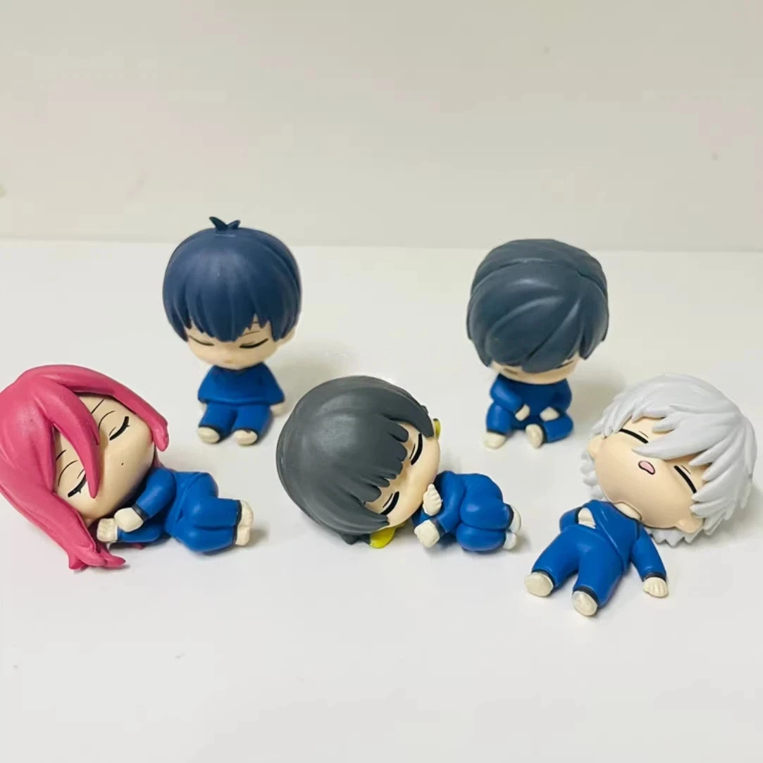 

In Stock Anime Blue Lock Sleep Team Nagi Isagi Blind Box Kawaii Action Figure Desktop Ornament Birthday Surprise Gifts For Fans