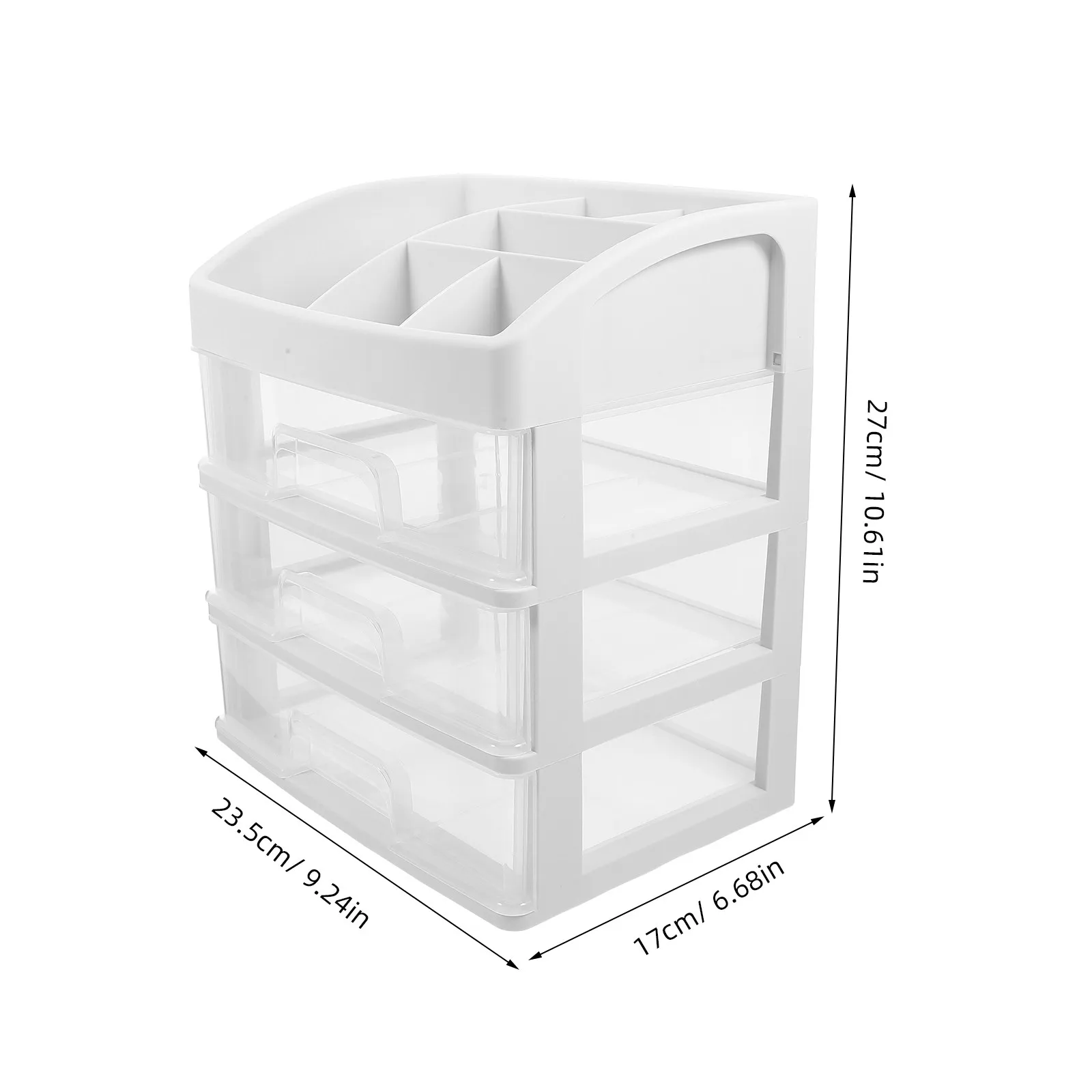 Multi-Layer Drawer Organizer Box Desktop Storage For Office School Kitchen Stationery File Sundries Holder