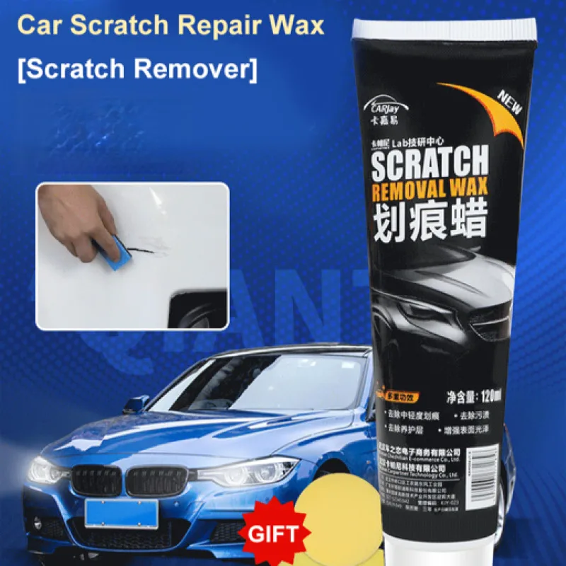 Car Scratch Wax Polishing Paint Car Wax Deep Scratch Remover White Car Wax  Auto Body Grinding Compound Anti Scratch Wax