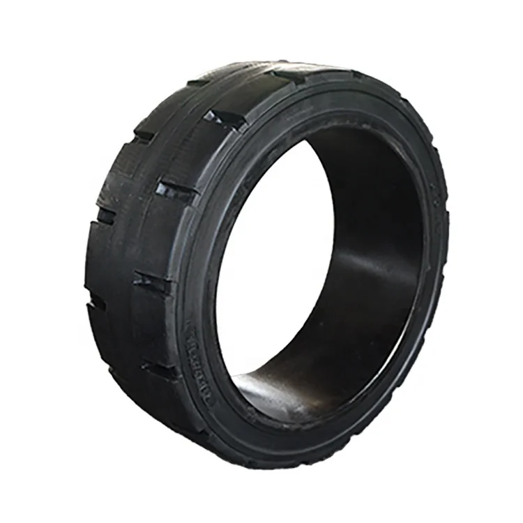 21X7X15 Press on Solid Tire Industrial Forklift Tire Non Marking Cushion Press-On Band Tire