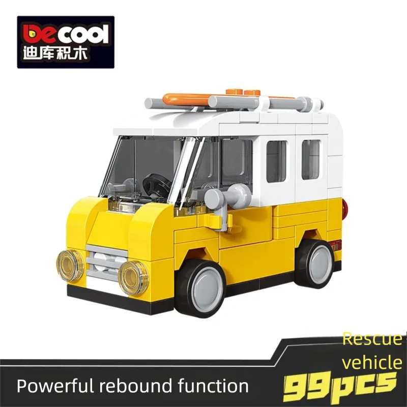 

99PCS Набор игрушек для детей Rescue Car Building Bricks. Этот образовательный набор для рукоделия. Разработки практических навыков, творчество через интерактивность. конструктор для взрослых игрушки для детей