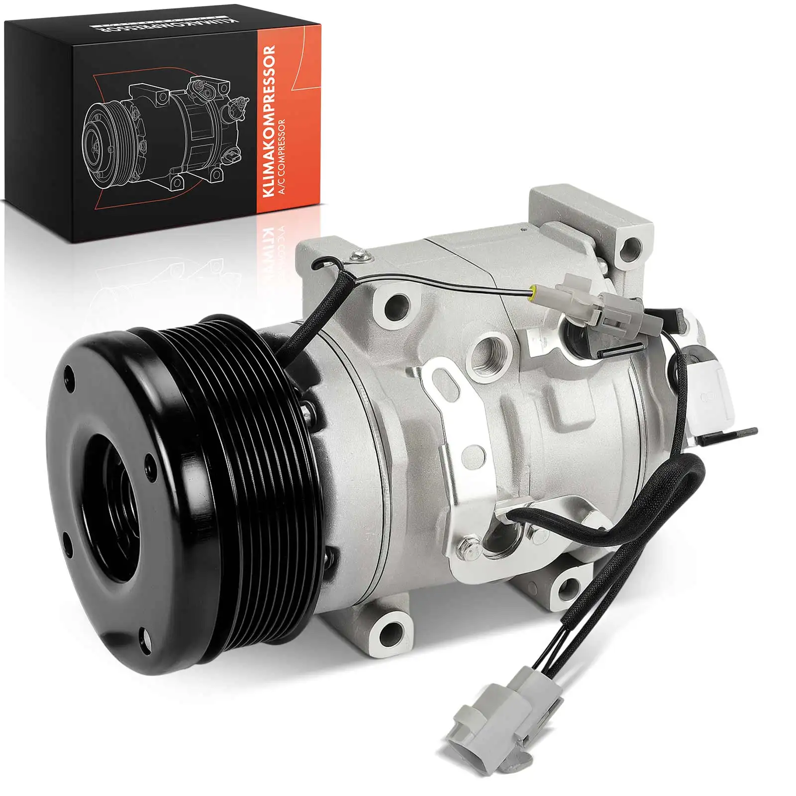 Frankberg 1x Klimakompressor für Toyota Land Cruiser 200 J2 4.5L 4.6L Bj ab 2007 883206A320 4472800055