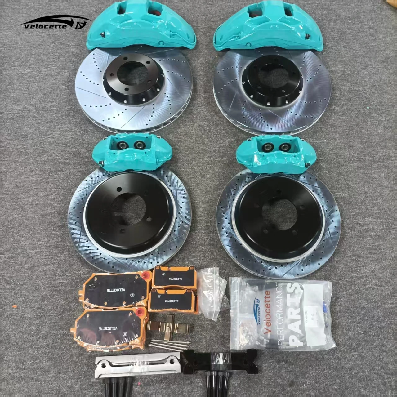 New style 10 Piston Front Brake Caliper Kit 410-440mm Rotor 21 Inch Wheel Fit High Performance Track Racing for BMW M3 F36 for M