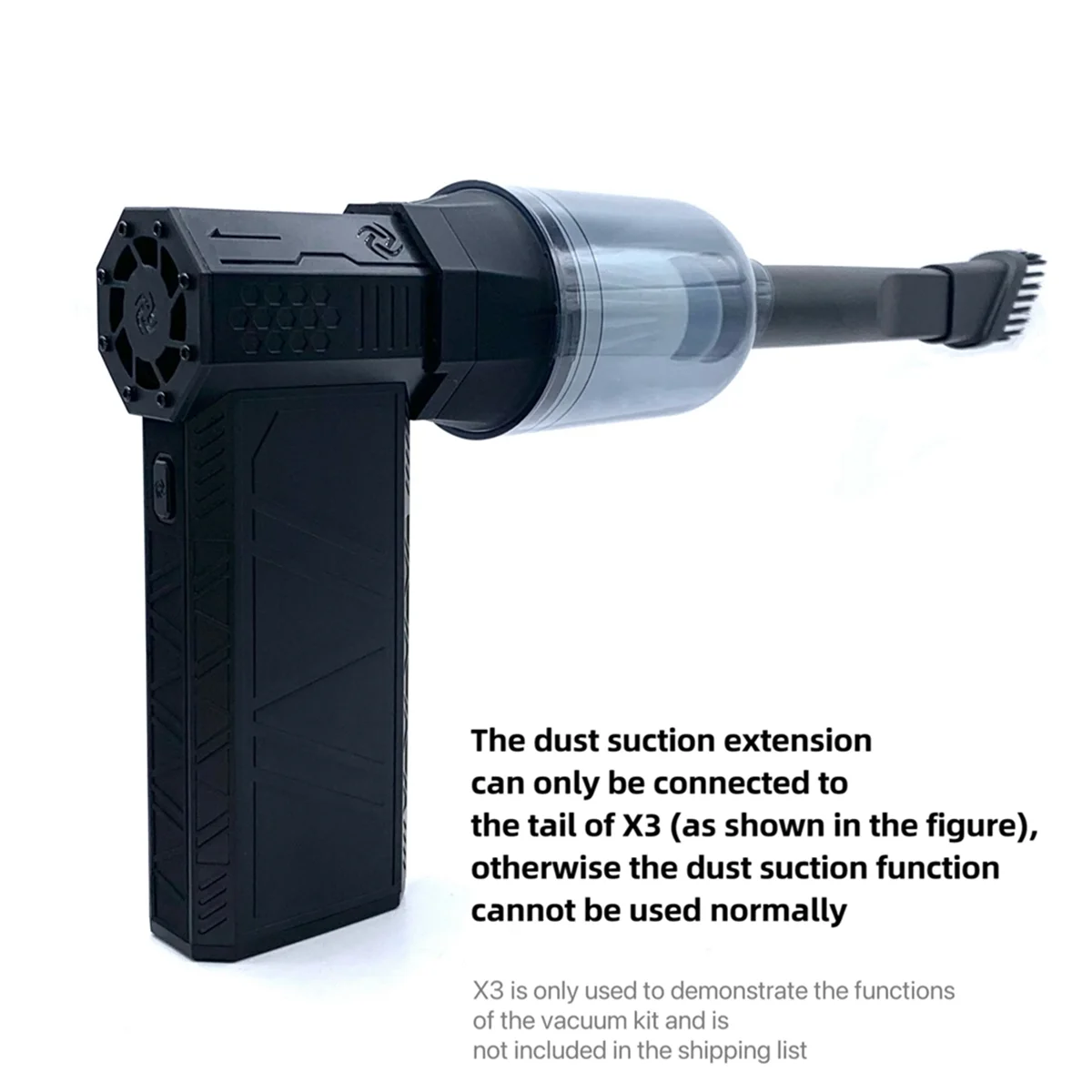 Buse de nettoyage sous vide Turbo Fan, pour déterminer la poussière de livres de ventilateur, pièces d'outils de livres de voiture à domicile