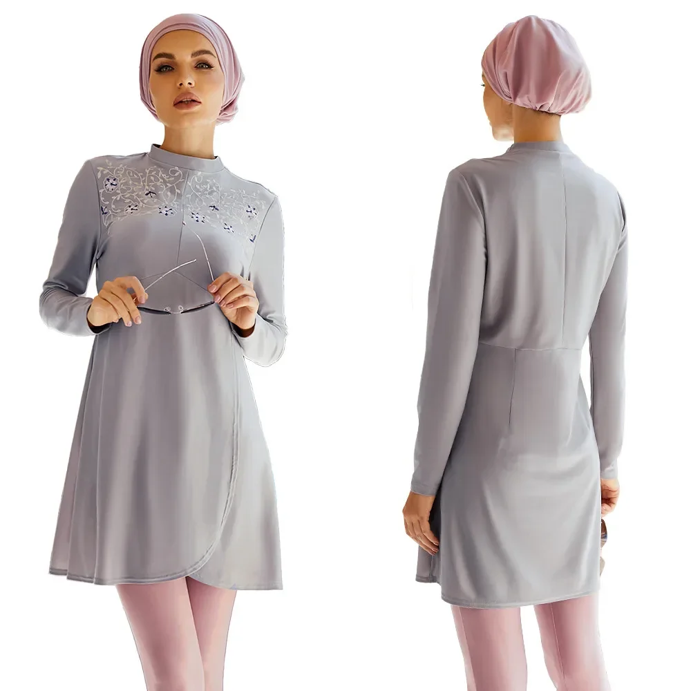 Burkini Femme Musulmane Maillot De Bain Maillot De Bain Burkini maillot De Bain musulman femmes Maillot De Bain à manches longues turquie Islam maillot De Bain