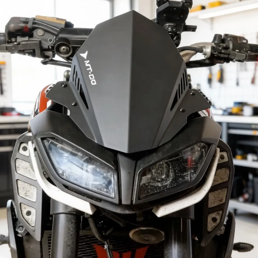 

MT-09 FZ09 2017 2018 2019 2020 MT09 Sport Touring Windshield WindScreen Wind Deflector FOR YAMAHA MT09/FZ-09 2017 2018 2019 2020