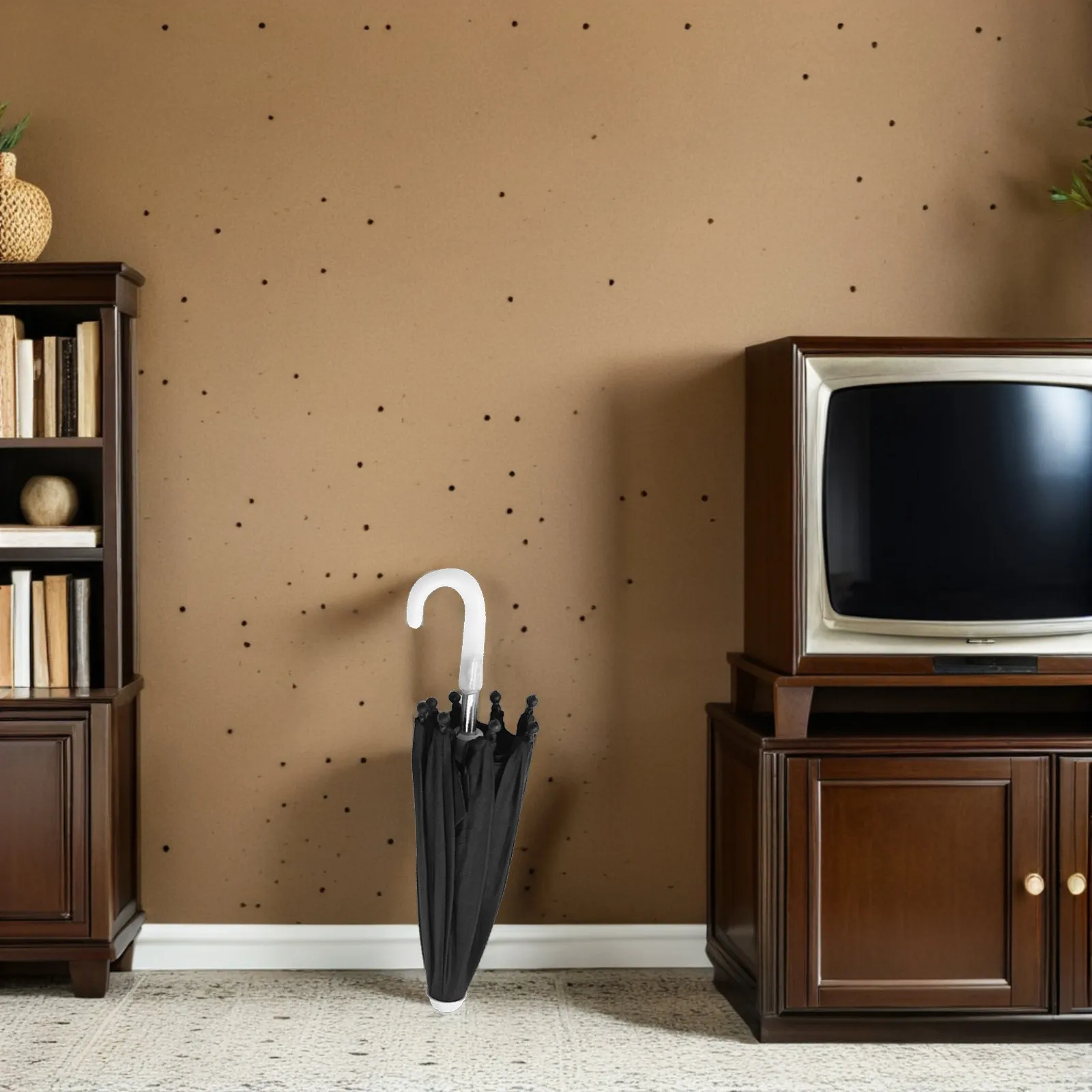 

Mini Umbrella Exquisite Design House Ornament Miniature Scene Decoration Rain Umbrella Accessory Miniature Scene Model