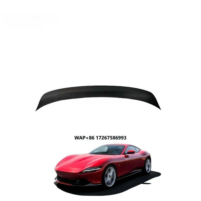 

High Performance Dry Carbon Fiber Body Kit Rear Spoiler Rear Wing for Ferrari Roma