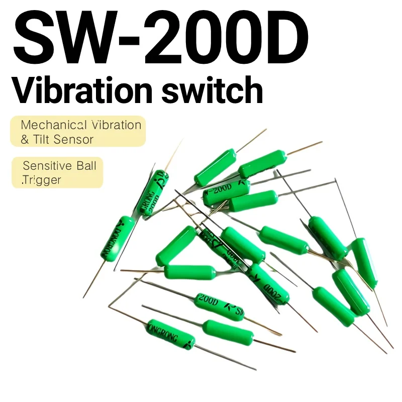 10/30/50PCS SW-200D Ball Tilt Vibration Switch Sensor Epoxy Sealed Trigger Switch For Arduino Alarm DIY Electronic Project