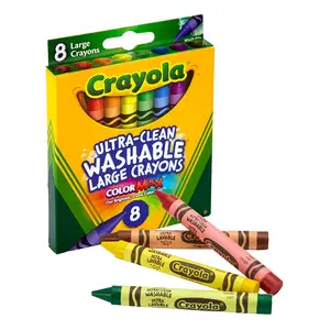 Crayola Waschabaler Crayon -Serie, Öldesign, Bleistiftmalerei, Kinderspielzeug, Kunstbedarf 8 Hauptverkäufe von Crayola -Wachskreide - №6