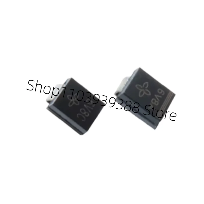 50PCS SMD SMBJ6.8CA/6.8A TVS Tube Single Bidirectional 6V8 Transient Suppression Diode 6V8C 6V8A