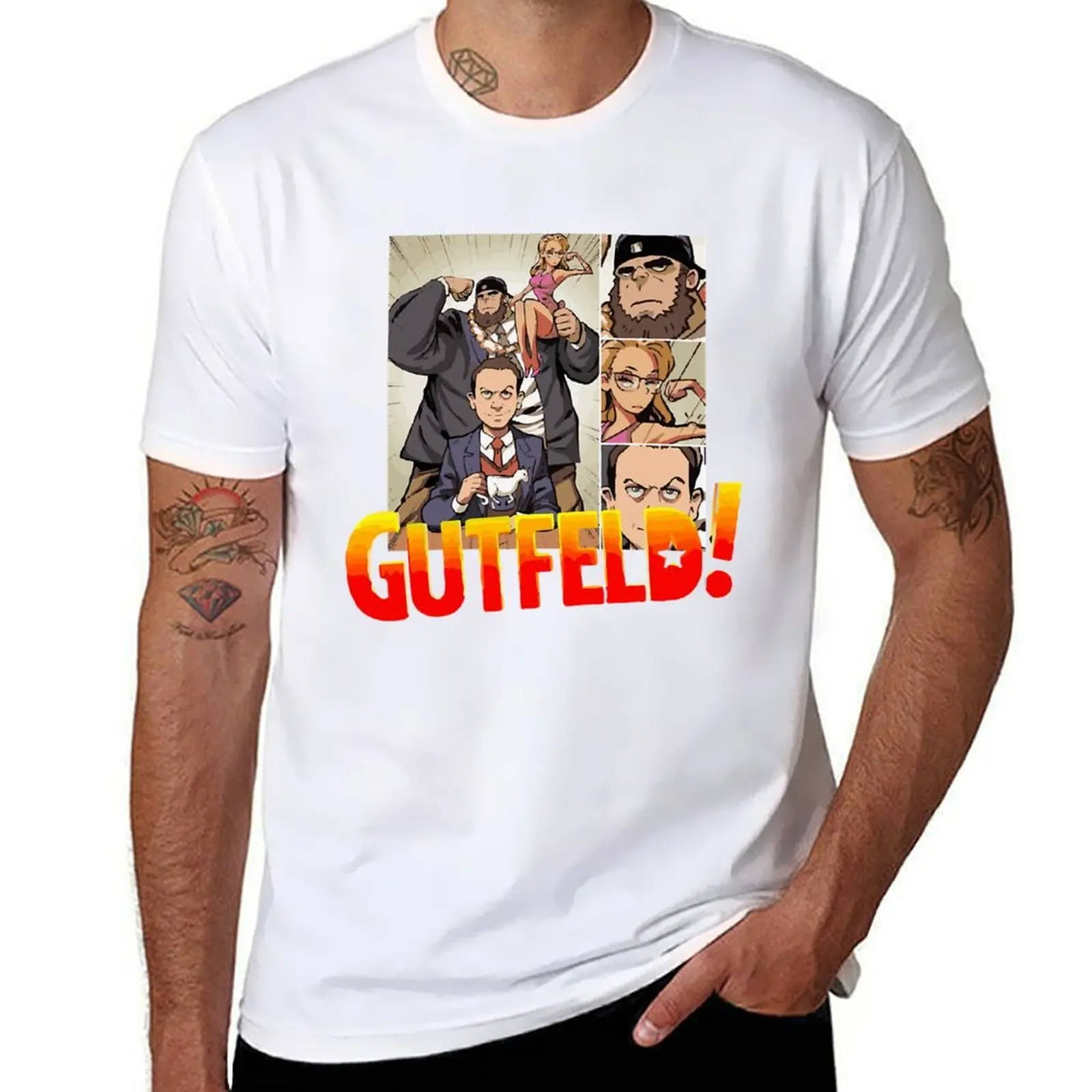 

Greg Gutfeld Funny I Love Greg Gutfeld4 T-Shirt essential t shirt cotton t shirts man 100% T-Shirt
