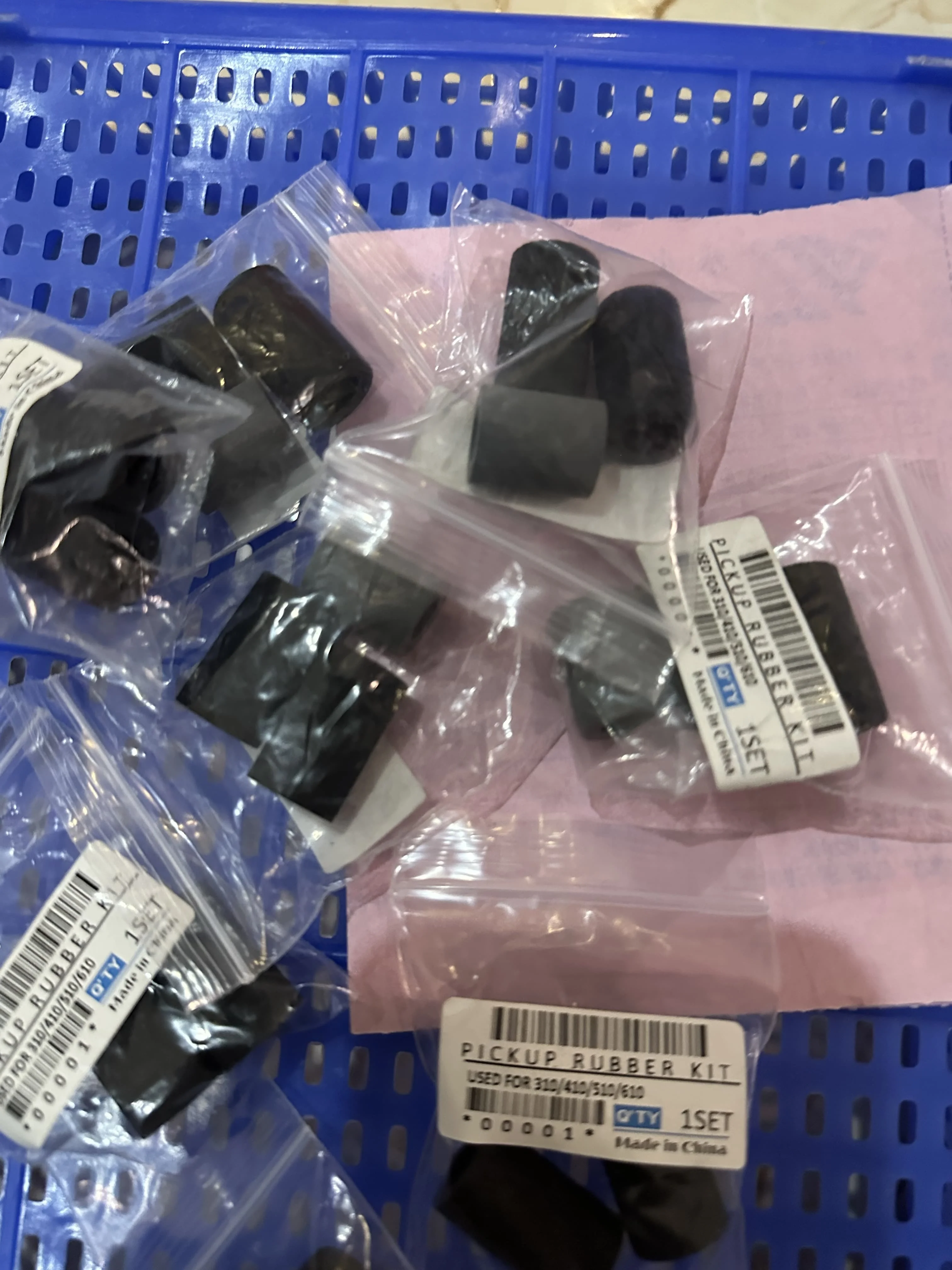 

10SETS 40X8736 ADF Pickup Separator Roller Tire for Lexmark MX310 MX410 MX510 MX511 MX610 MX611 CX310 CX410 CX510 XC4140 XC4150