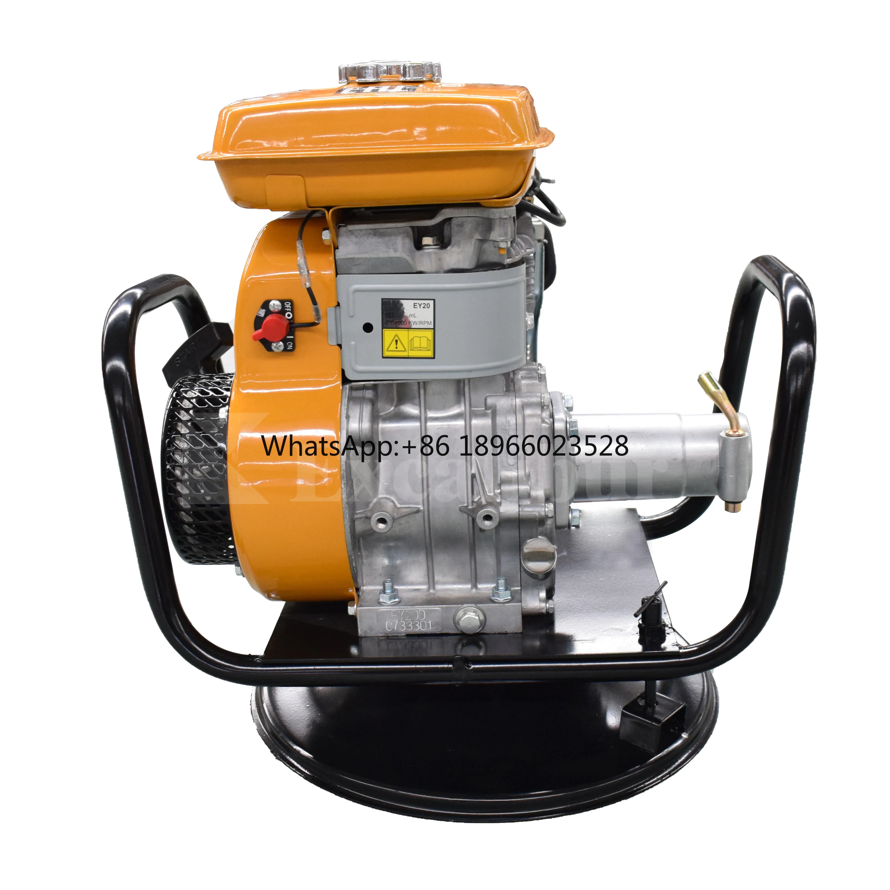 SV38 Concrete vibrator with 170F  engine robin yellow color