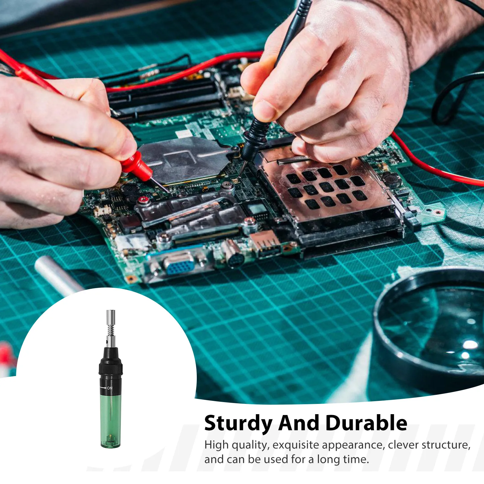 

Portable Soldering Iron Tip Micro Gas Welding Joint For Electrician Household Small Tool Pen Gas Connector Practical Hardwares