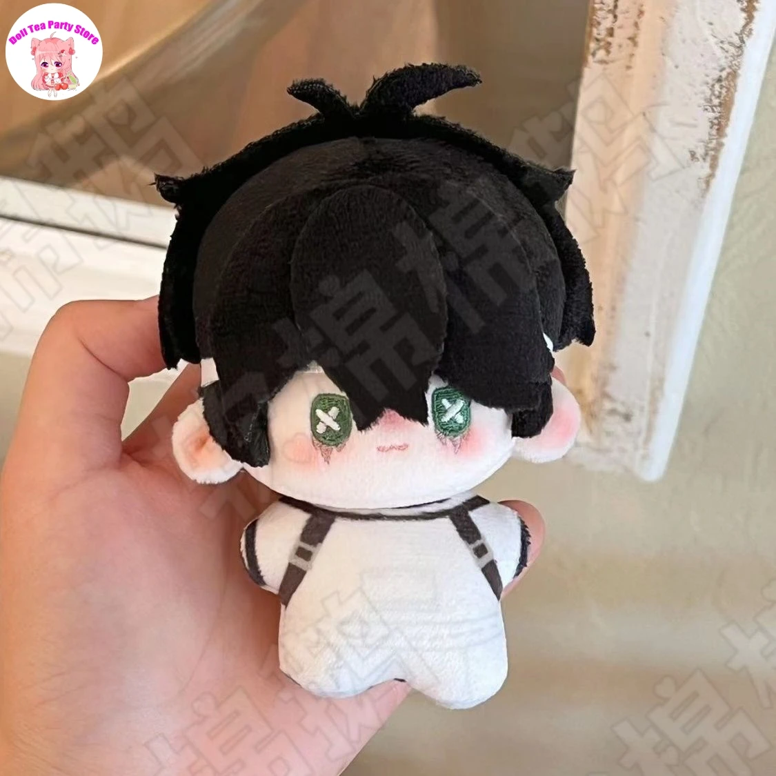 

Anime Doujin Identity Ⅴ Emil Patient 10cm Print Mini Plush Doll Nunu Body Figures Pendant Cosplay Keychain Toy Christmas Gifts