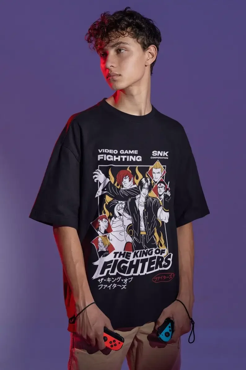 The KOF2002 Kof 2k2 Character Select Premium Unisex T-shirt.