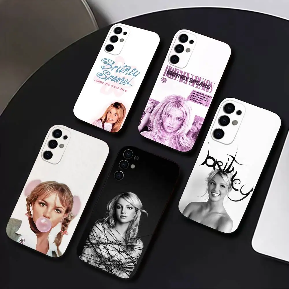 B-Britney S-Spears Phone Case Silicone Soft For Samsung S26,S25,S24,S21,S22,S23,Ultra,S20,Plus,Fe,Lite