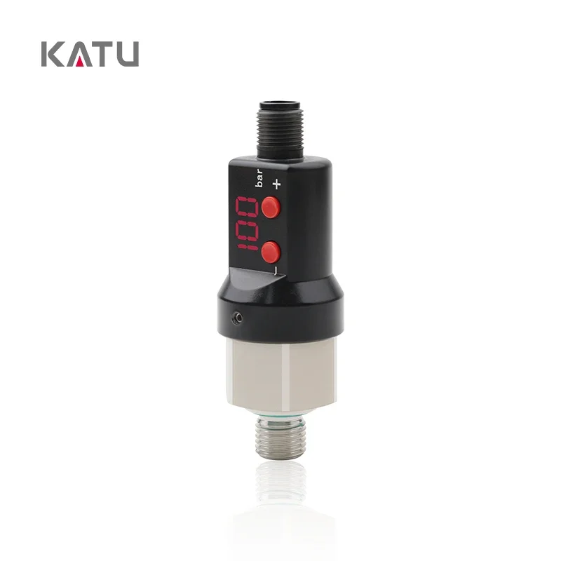 KATU Brand New Design Product Factory Price Compact Size PS200 Series Electronic Pressure Switches with LED Display 30VDC PS200