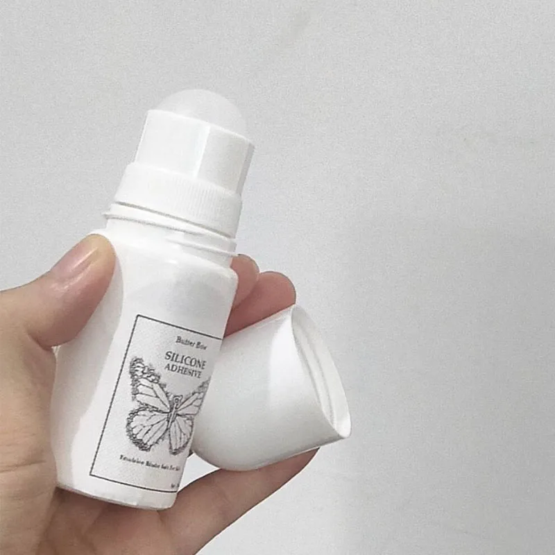 Emulsion Binder Roll-On Silicone Chest Stickers Invisible Glue Cosplay Crossdresser Skin Special Adhesive Accessories