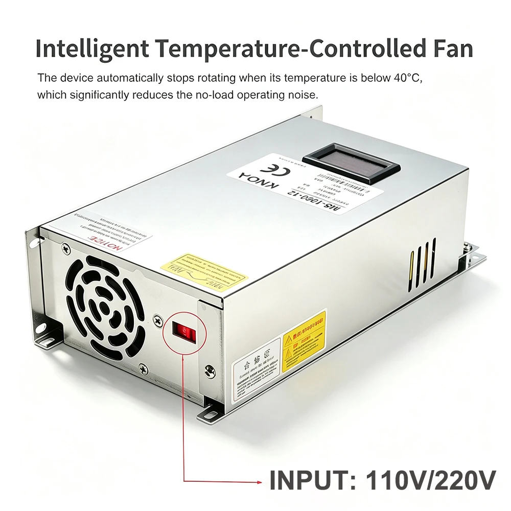 Digitalanzeige Einstellbar 500W 600W 1000W 1500W Netzteil 0-12V 24V 36V 48V 60V 72V 85V 90V 110V 150V 200V Ac zu Dc Smps – Detail 14